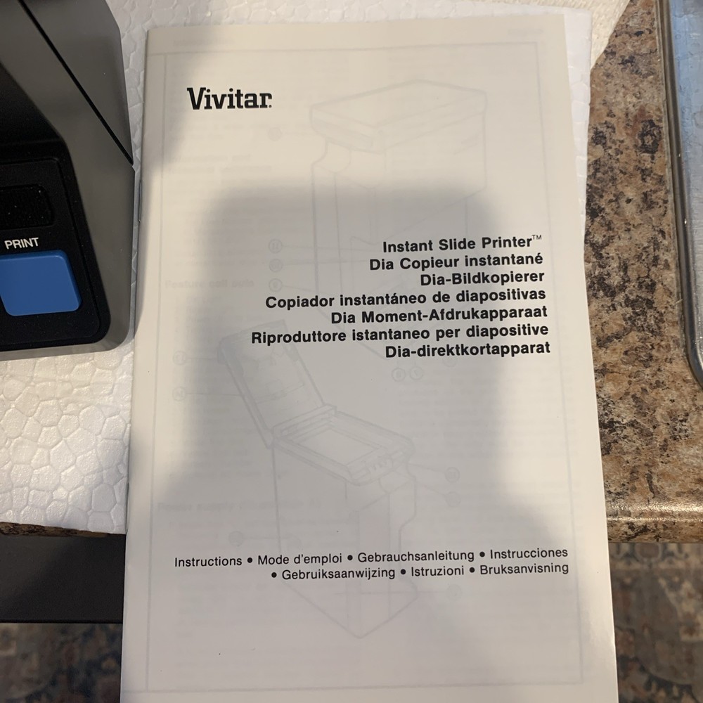 Vivitar Instant Slide Printer