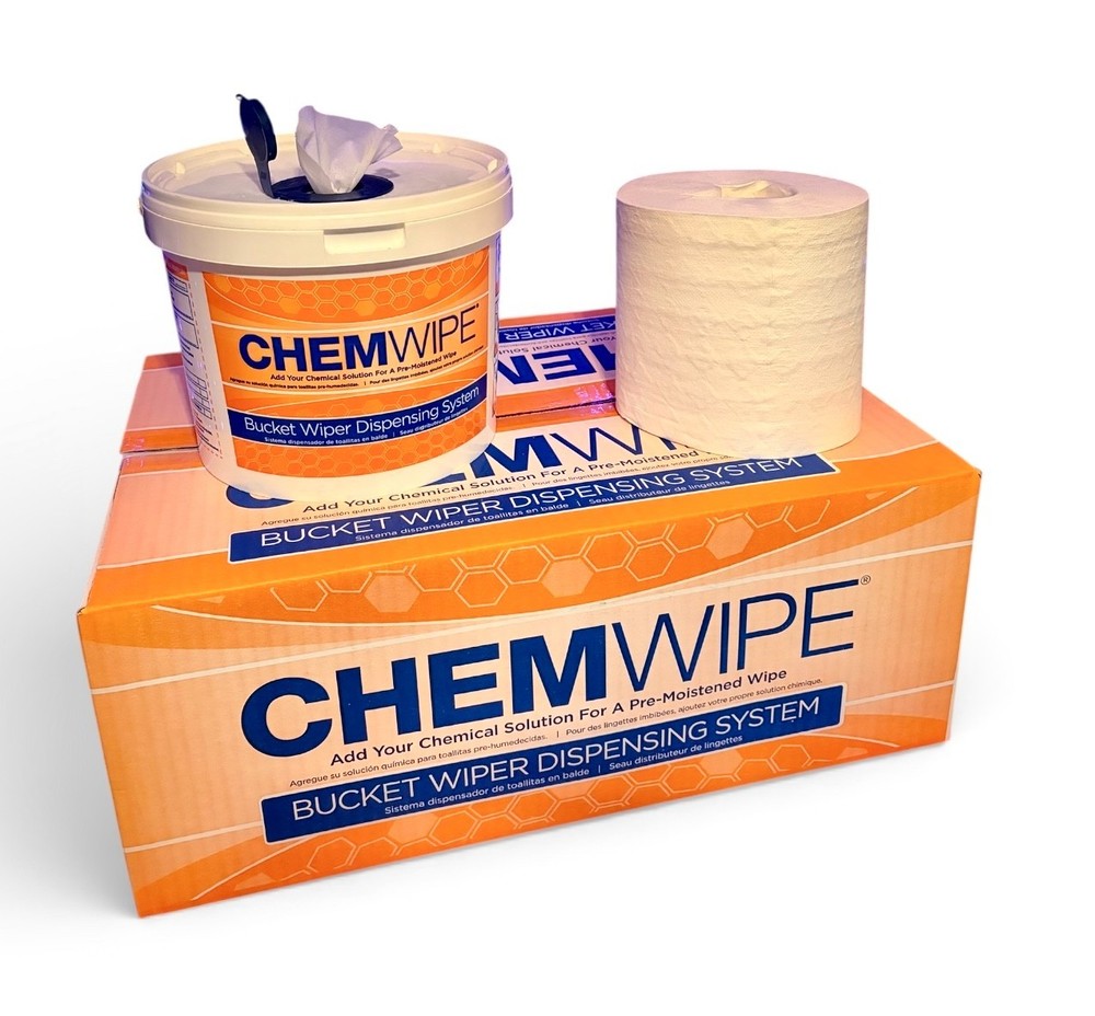 CHEMWIPE BUCKET WIPER DISPENSING SYSTEM