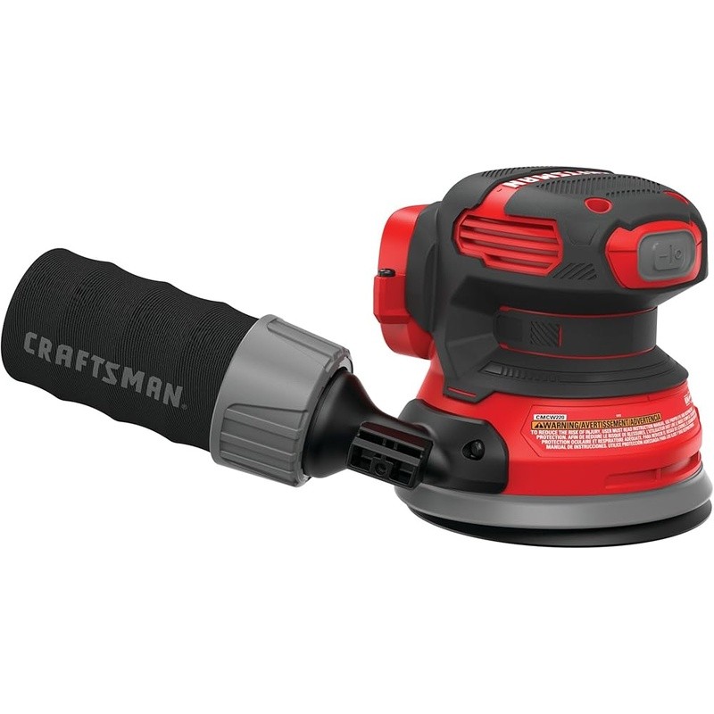 V20 Cordless Random Orbit Sander 12000 OPM Tool Only Dust Collection System New