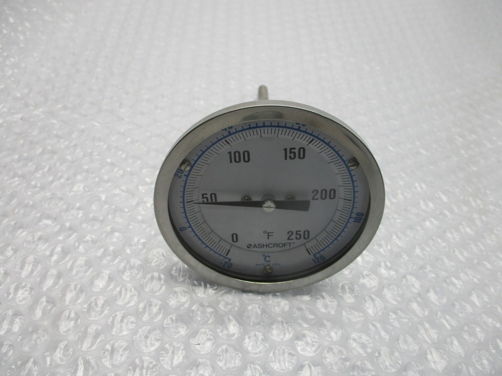 ASHCROFT THERMOMETER 0-250 DEGREES NSNP