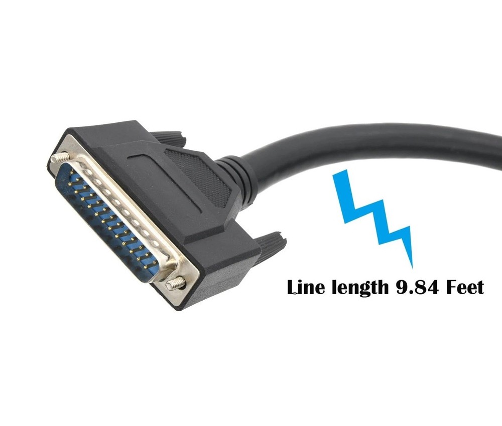 Balanced Snake DB25 TRS Interface to 1/4 TRS Analog Recorder Interface Cable 8 C