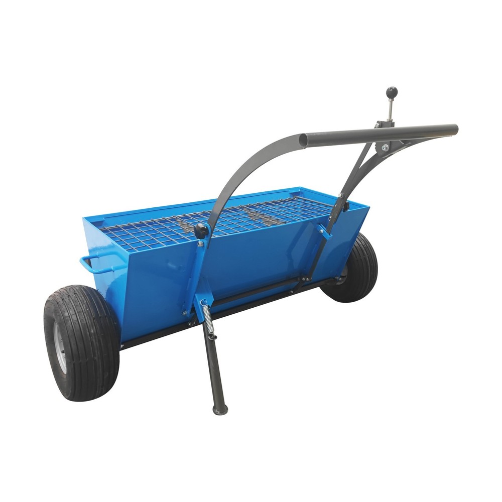 Sand Scattering Machine Hand-Push Abrasive Sand Spreader Machine High Efficiency