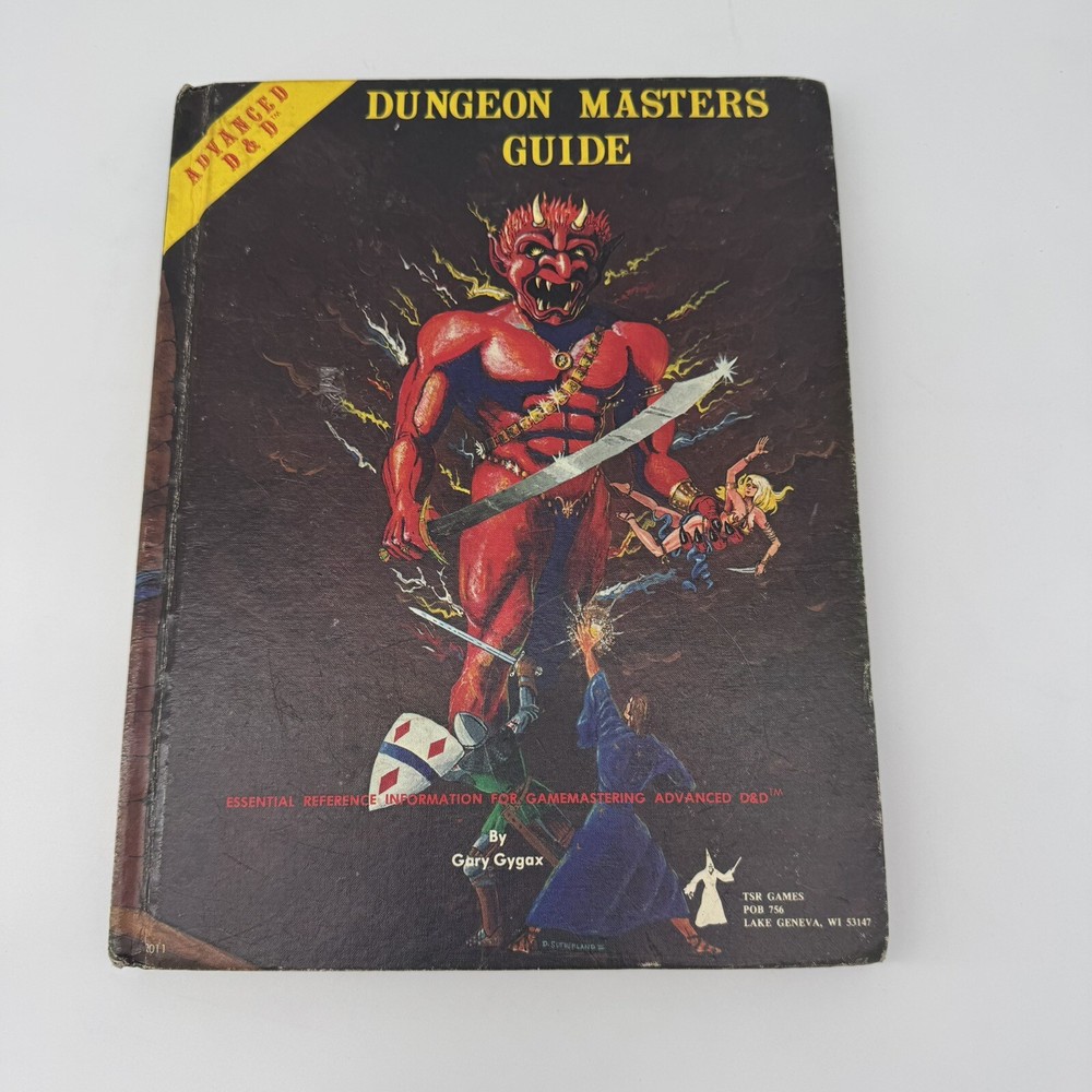 Advanced Dungeons And Dragons Dungeon Master’s Guide  1979
