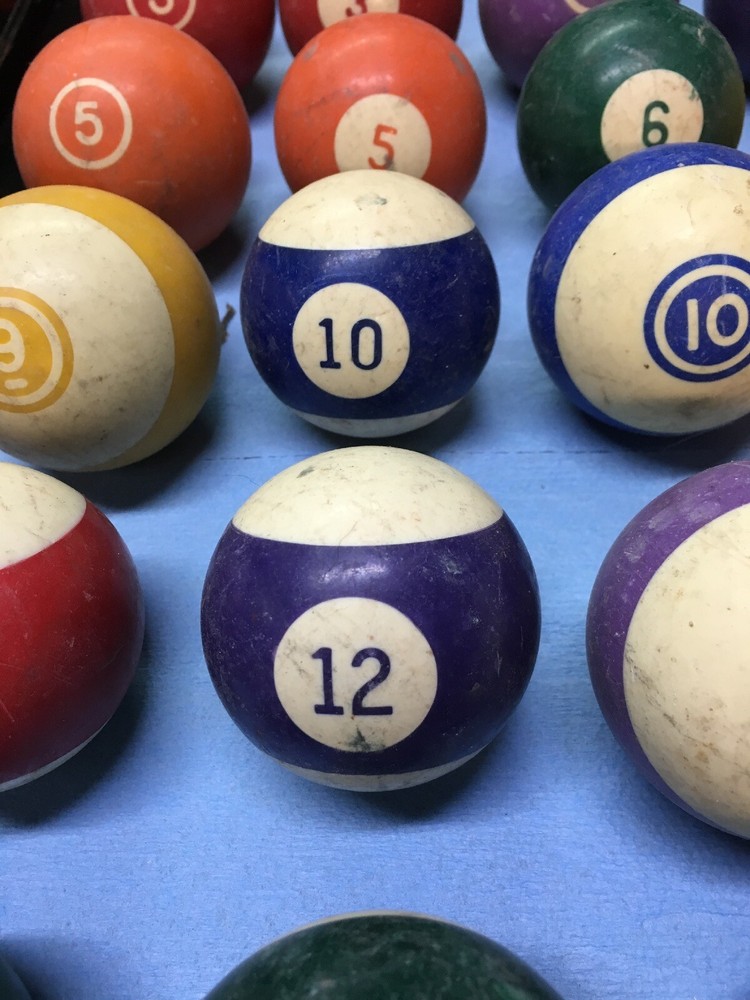 Vintage Billard Balls Pool Shift Knob