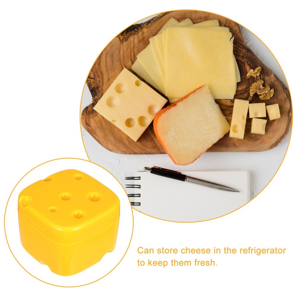 Cheese Storage Container Cheese Block Storage Case Refrigerator Cheese Box