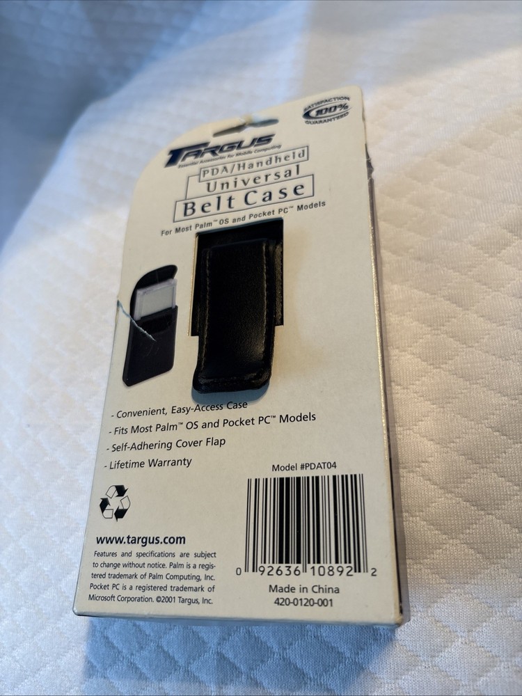 Targus PDA HAndheld Universal Belt Case PDAT04