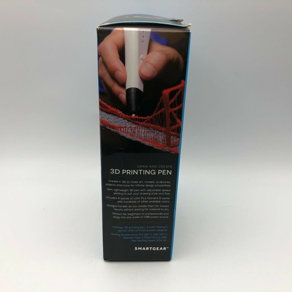 Smartgear Draw + Create 3D Printing Pen New Open Damaged Box J2