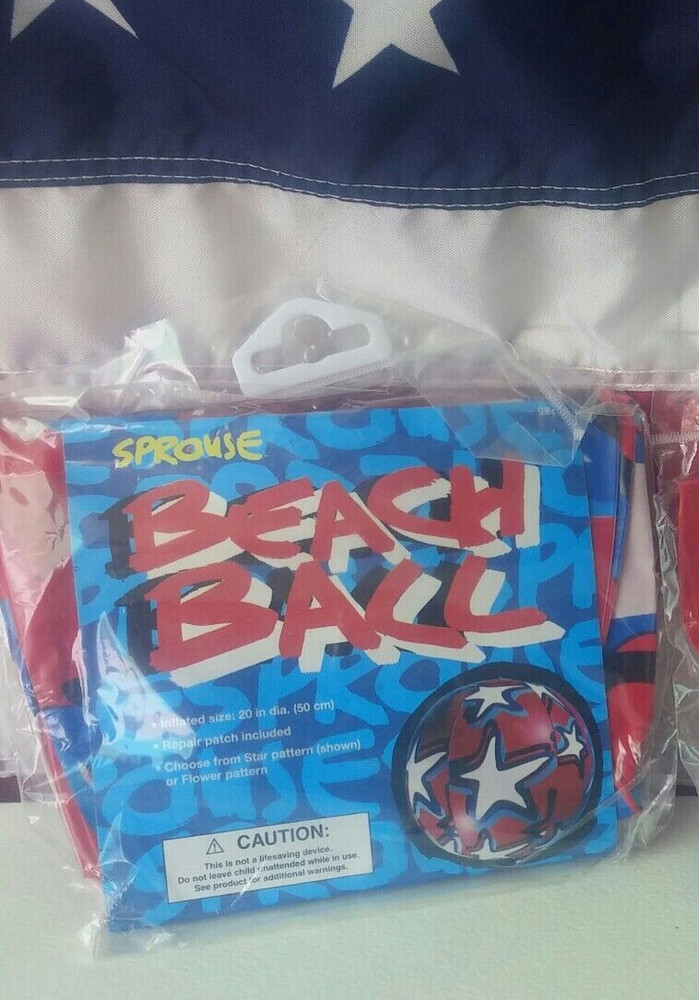 NEW FROM 2002 STEPHEN SPROUSE Beach Balls TARGET NIP BIN25