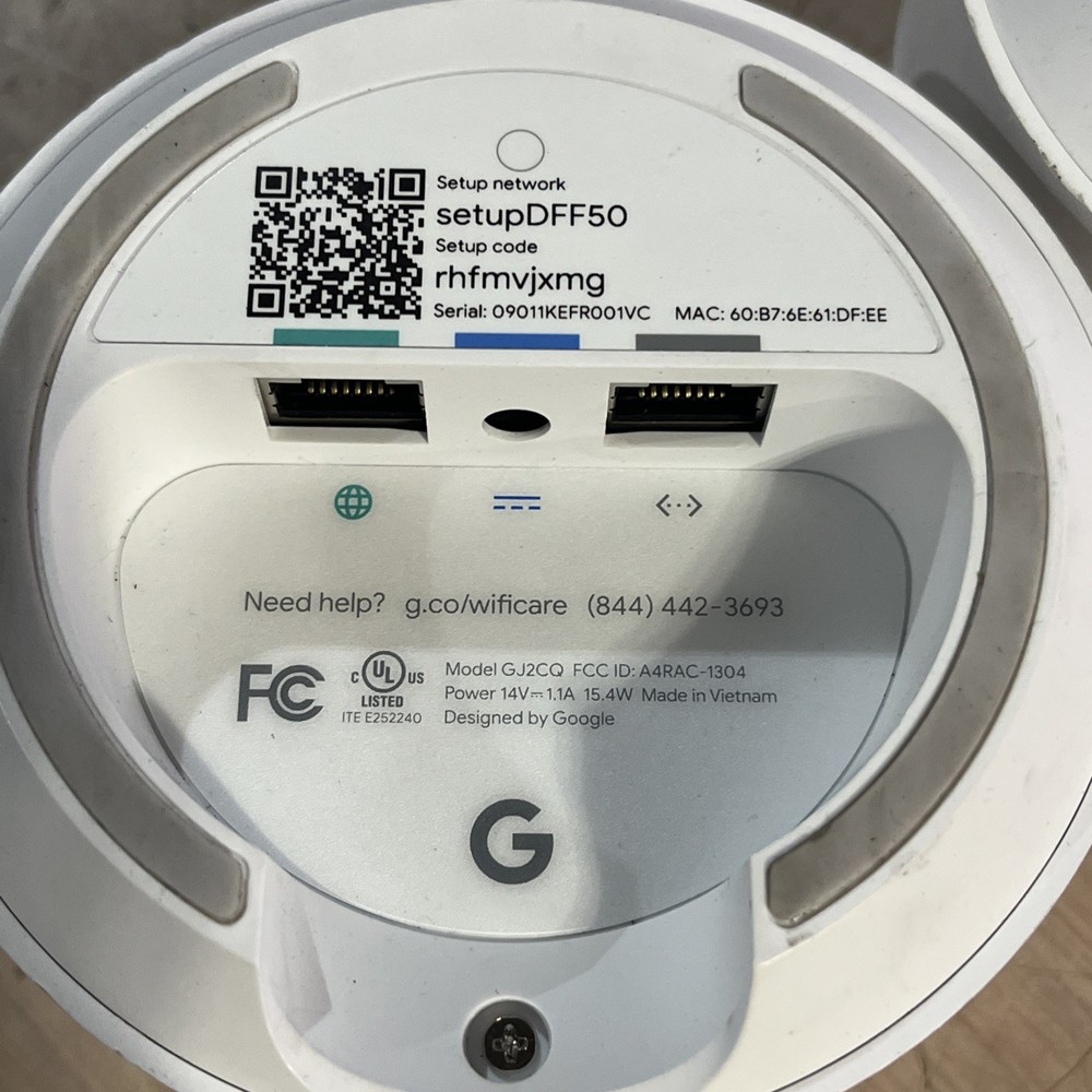 x2 GOOGLE NEST WI-FI GJ2CQ