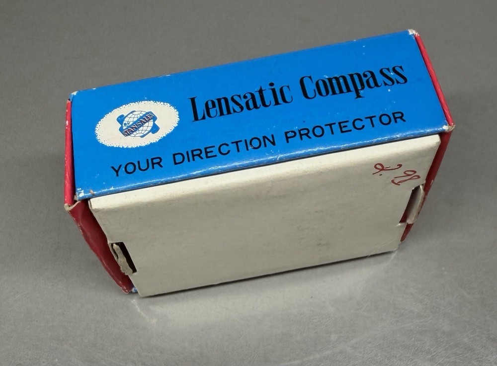 Vintage Lensatic Compass ~ Japan ~ In Box