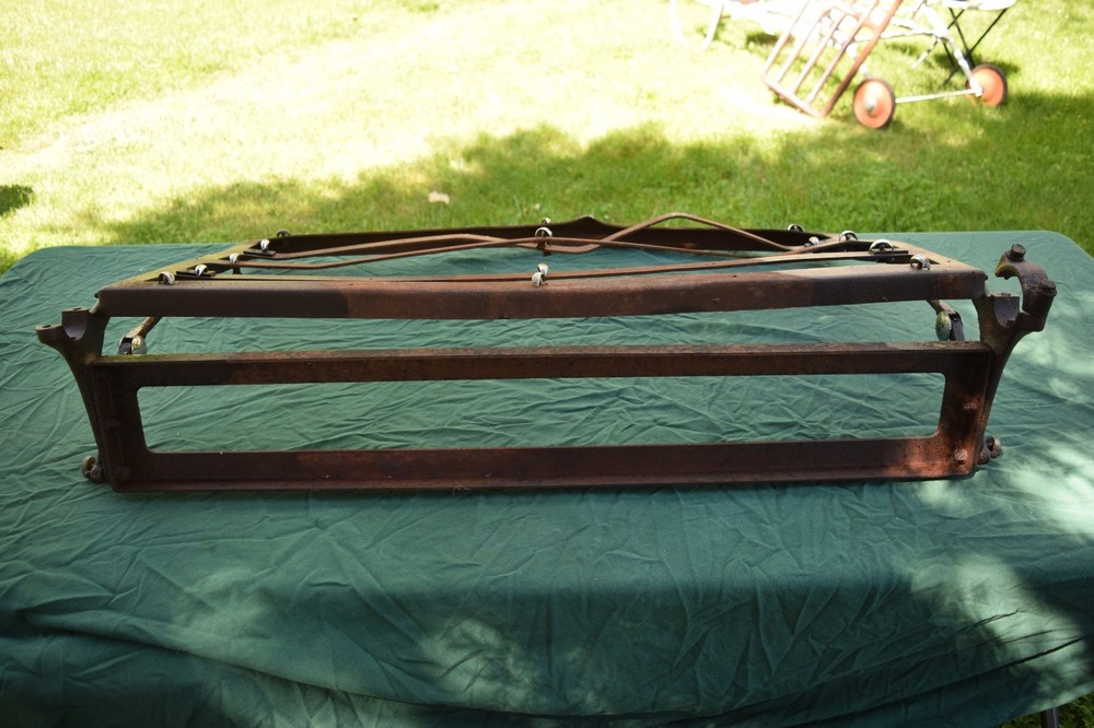 Antique Packard Luggage Rack