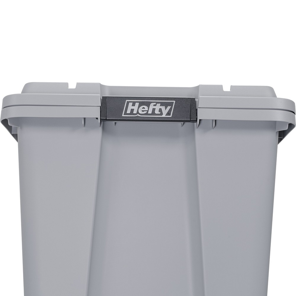 6-Pack 12 Gal Plastic Utility Storage Tote Stackable Containers Box Bin w/ Lids