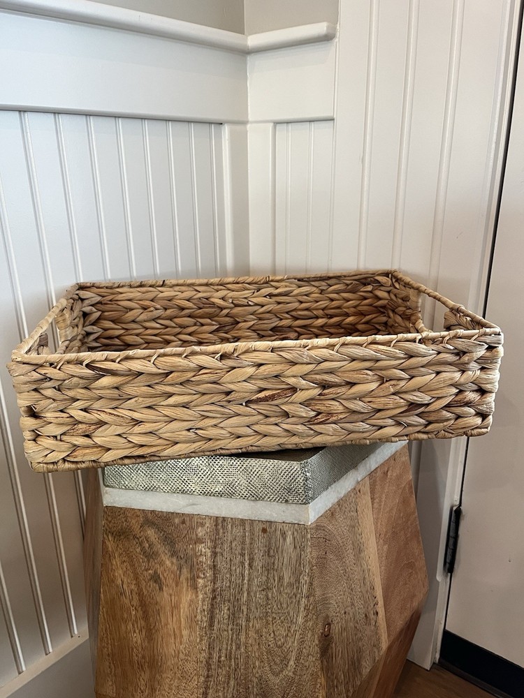 Basket Rectangle 15x10 Seagrass Woven