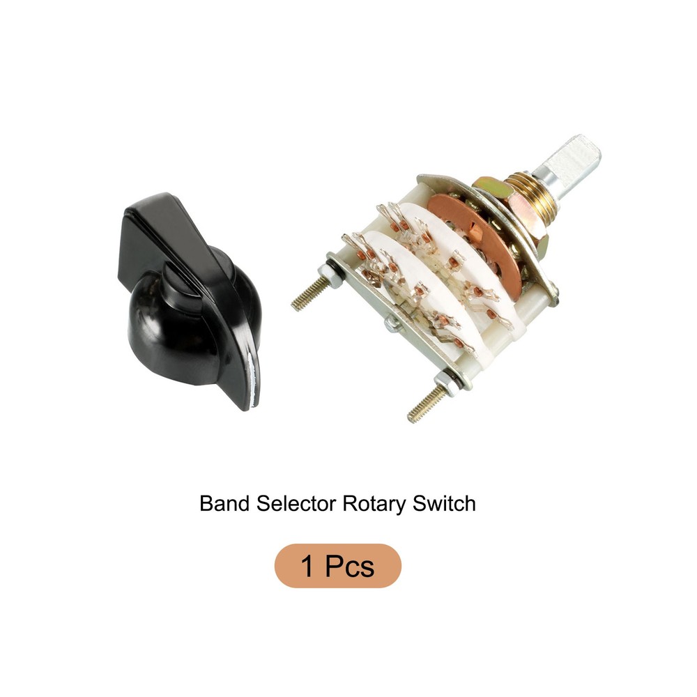 Band Selector Rotary Switch 2P6T 2 Pole 6 Throw 2 Deck