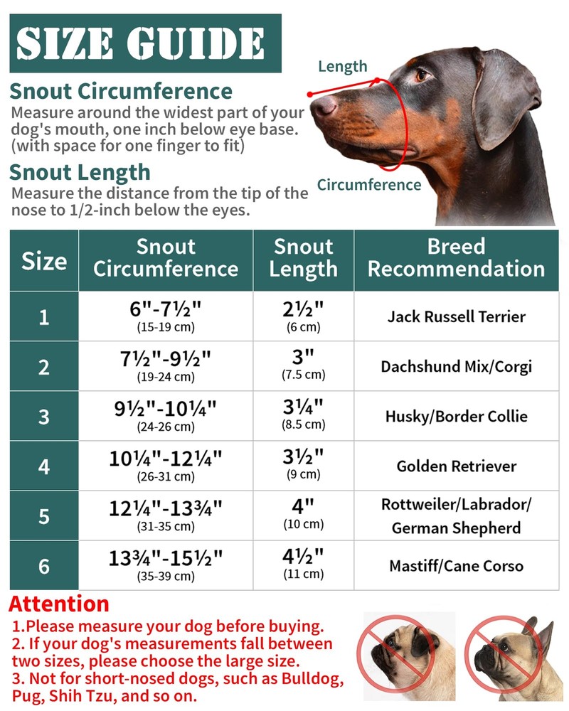 Dog Muzzle, Silicone Basket Muzzle for Small Medium Large Dogs, Soft Cage Muz...