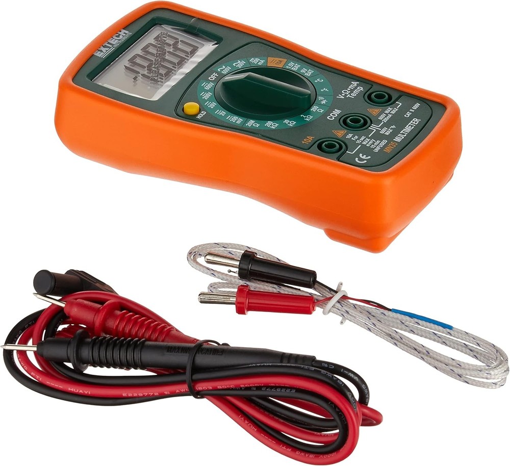 Extech 645618 MN35 Digital Mini MultiMeter Black