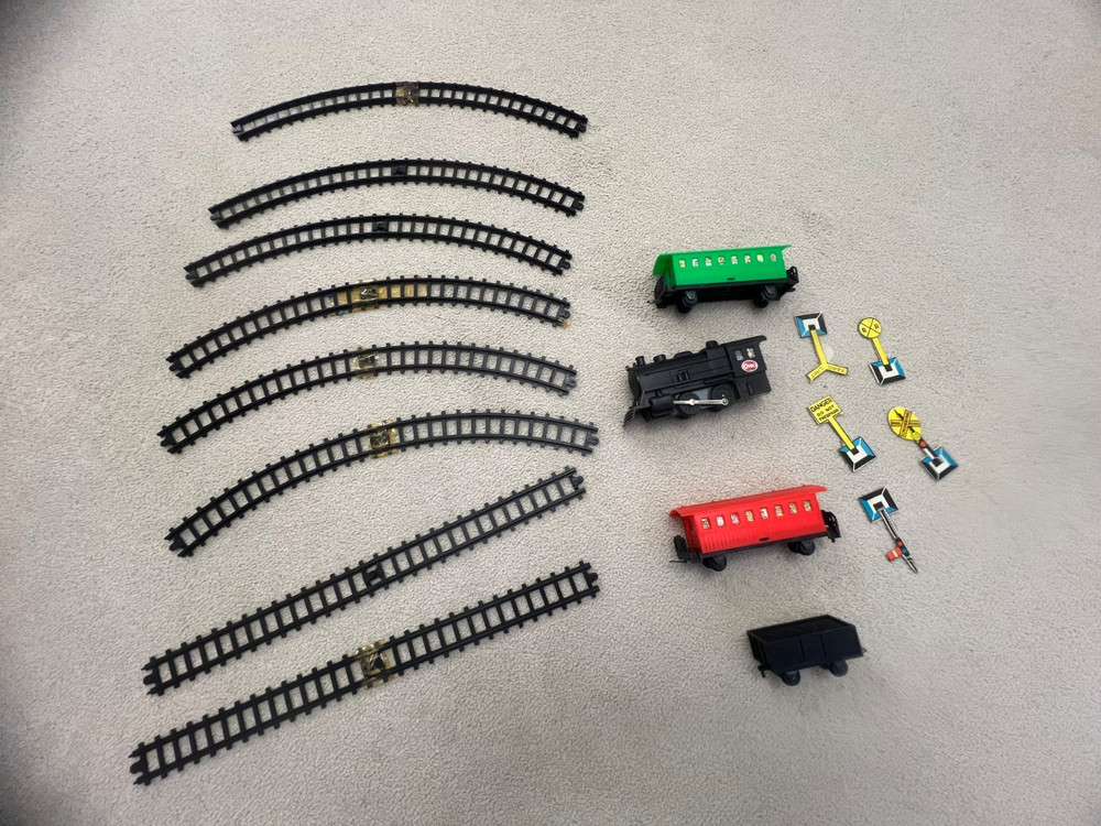 Vintage train set for kids
