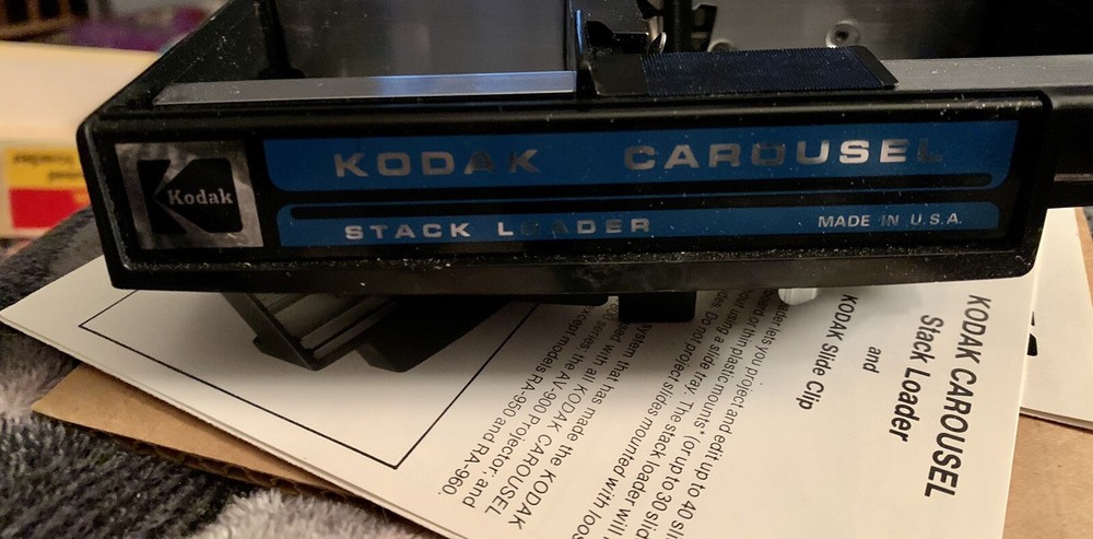 VINTAGE Kodak EC Stack Loader For Carousel Slide Projectors B40