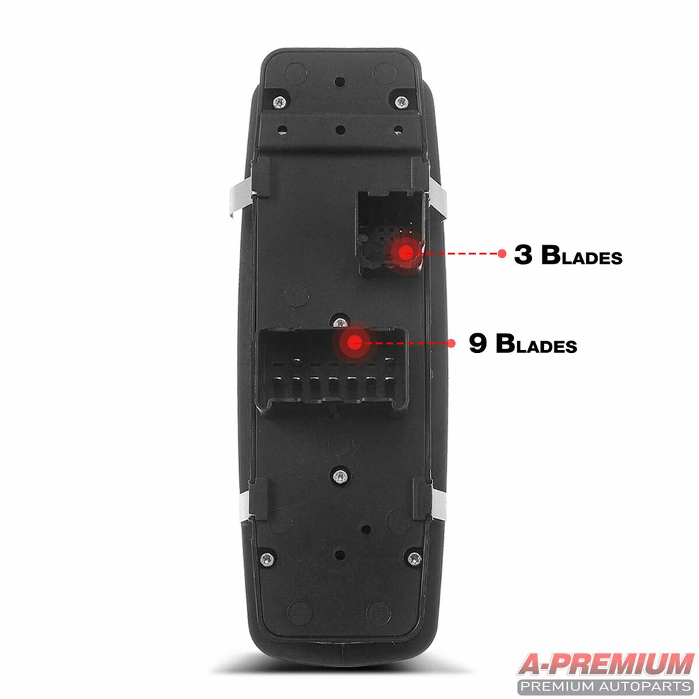 Front Driver Power Window Switch Master for Ram 1500 2500 3500 4500 2012-2015