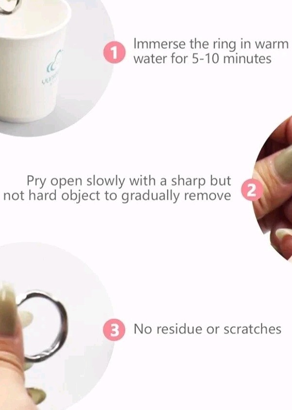 Invisible Ring Adjuster, Ring Sizer, Ring Resize, Ring Spacer, Gel Ring Guard