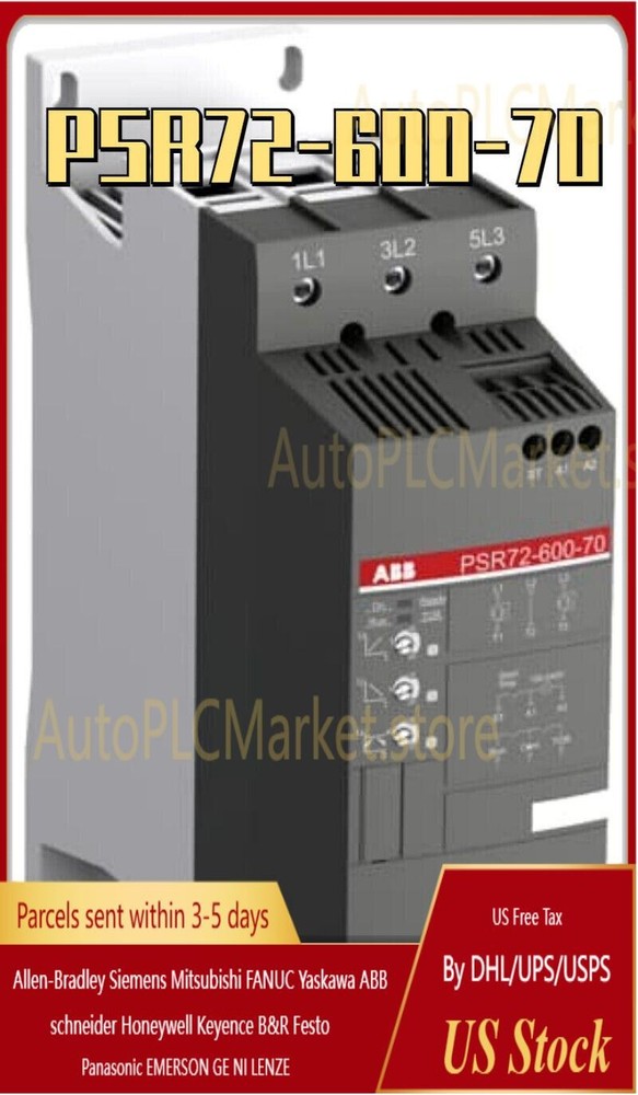 1pc ABB PSR72-600-70 Soft Starter 72A