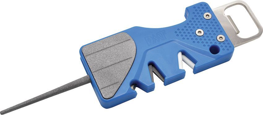 DMT PocketSharp Plus Blue Multi-Function Pocket Knife Sharpener Tool - 20170
