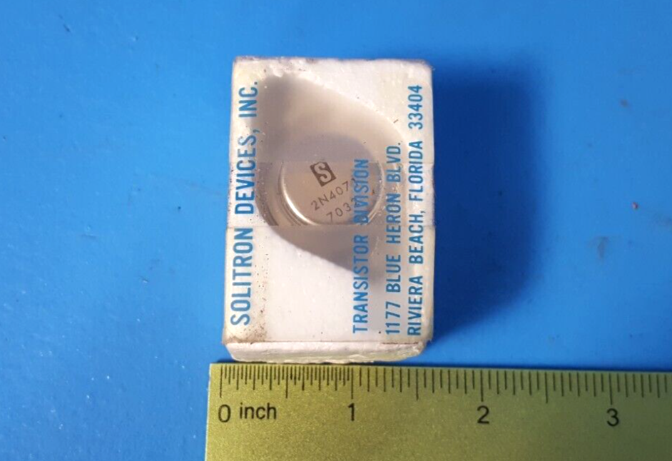 TRANSISTOR, 2N4071, SOLITRON