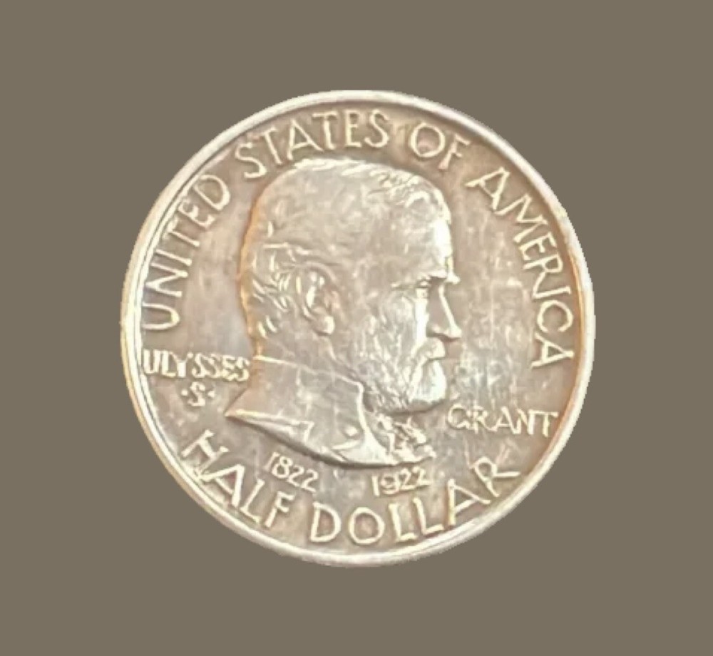 1922 grant commemorative half dollar