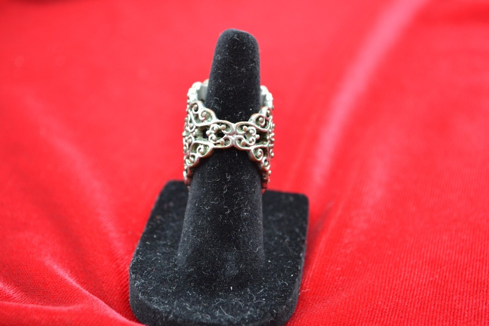 vintage faux turquoise ring size 5