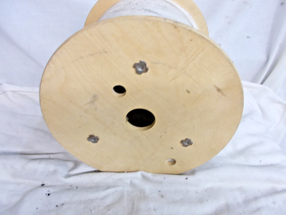 500 ft spool of Berk-Tek Category 5e cable-- white