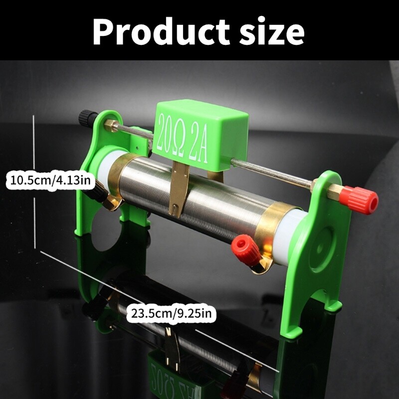 2A 20Ω Sliding Rheostat For Circuit Testing And Physics Teaching Demonstration