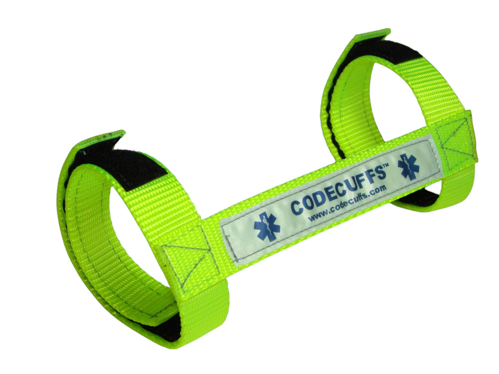Firefighter EMT Paramedic Codecuffs - Hot Yellow - Sav-A-Jake