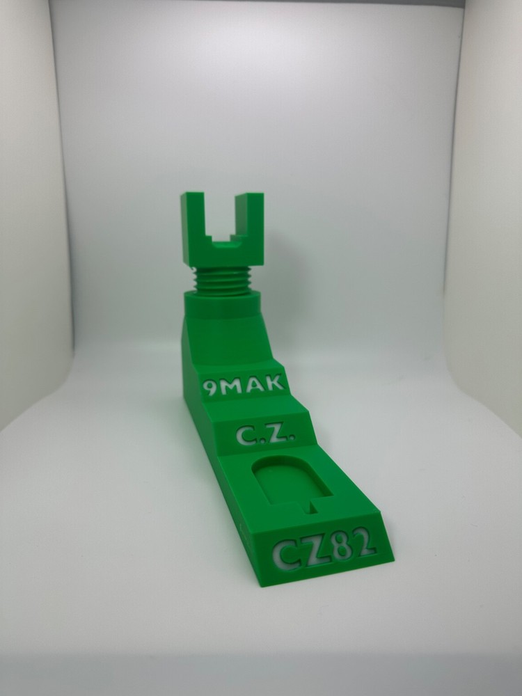 Custom Pistol Stand designed for CZ Model 82 3d printed safe storage