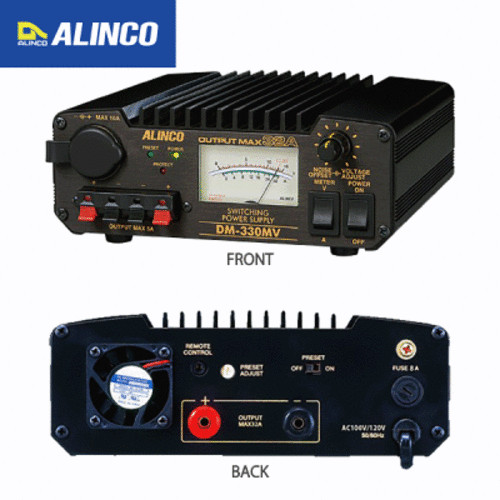 ALINCO DM-330MV Switching Power Supply 32A Compact DC Regulated New