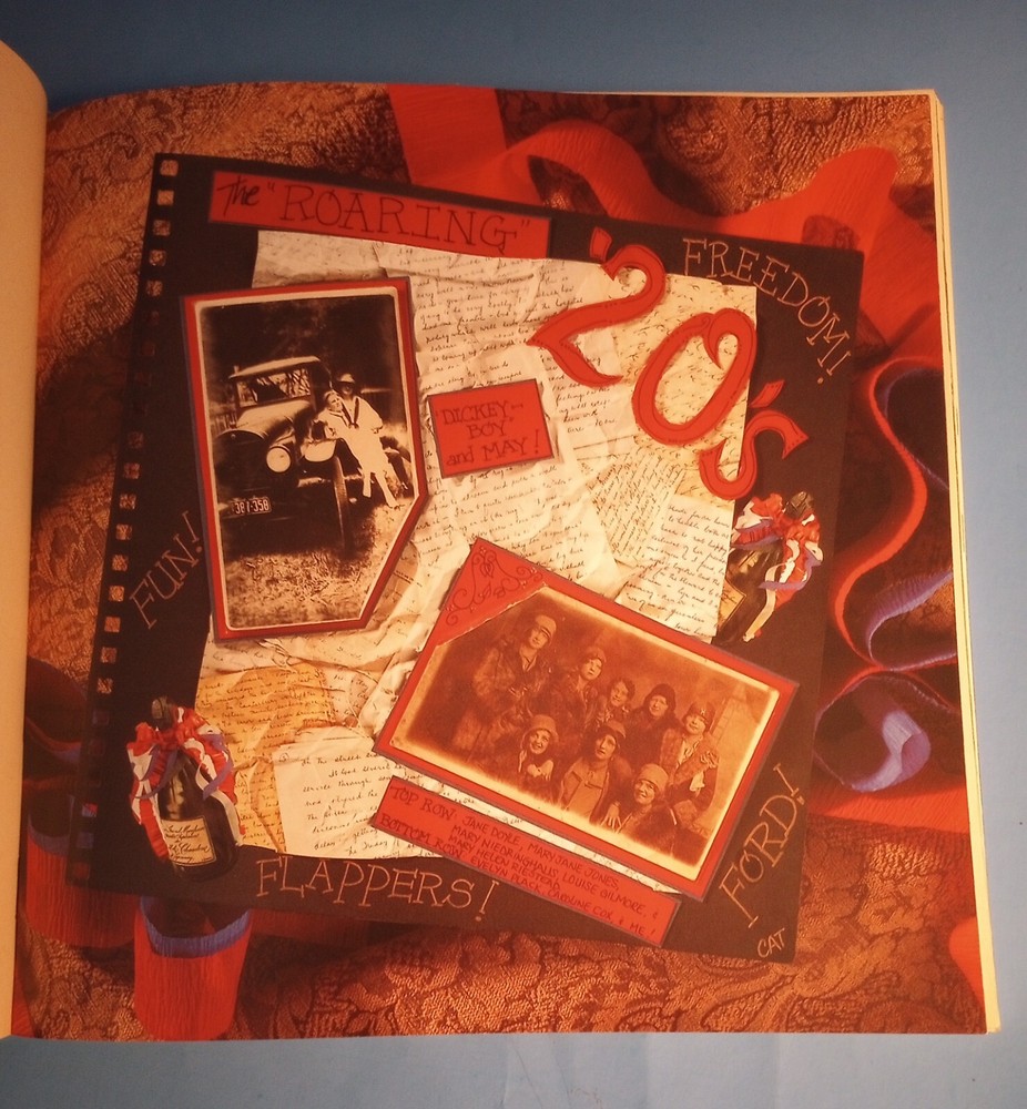"Great Scrapbooks Ideas Tips & Techniques" Paperback Craft Book