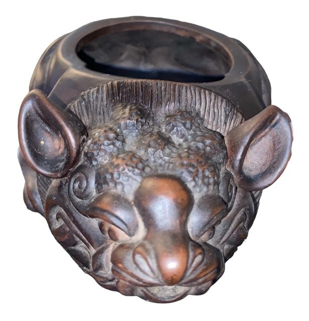 Chinese Clay Red Teapot Incense Burner