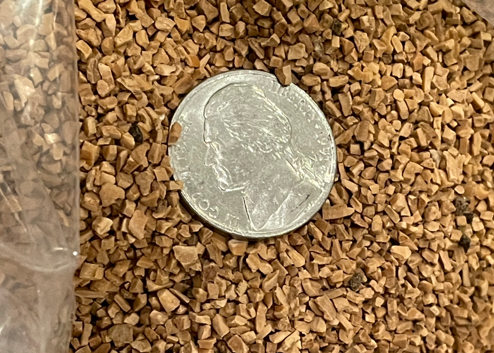 Course Walnut Shells Tumbling & Blasting Media 12 Grit 3 POUNDS for Brass Casing