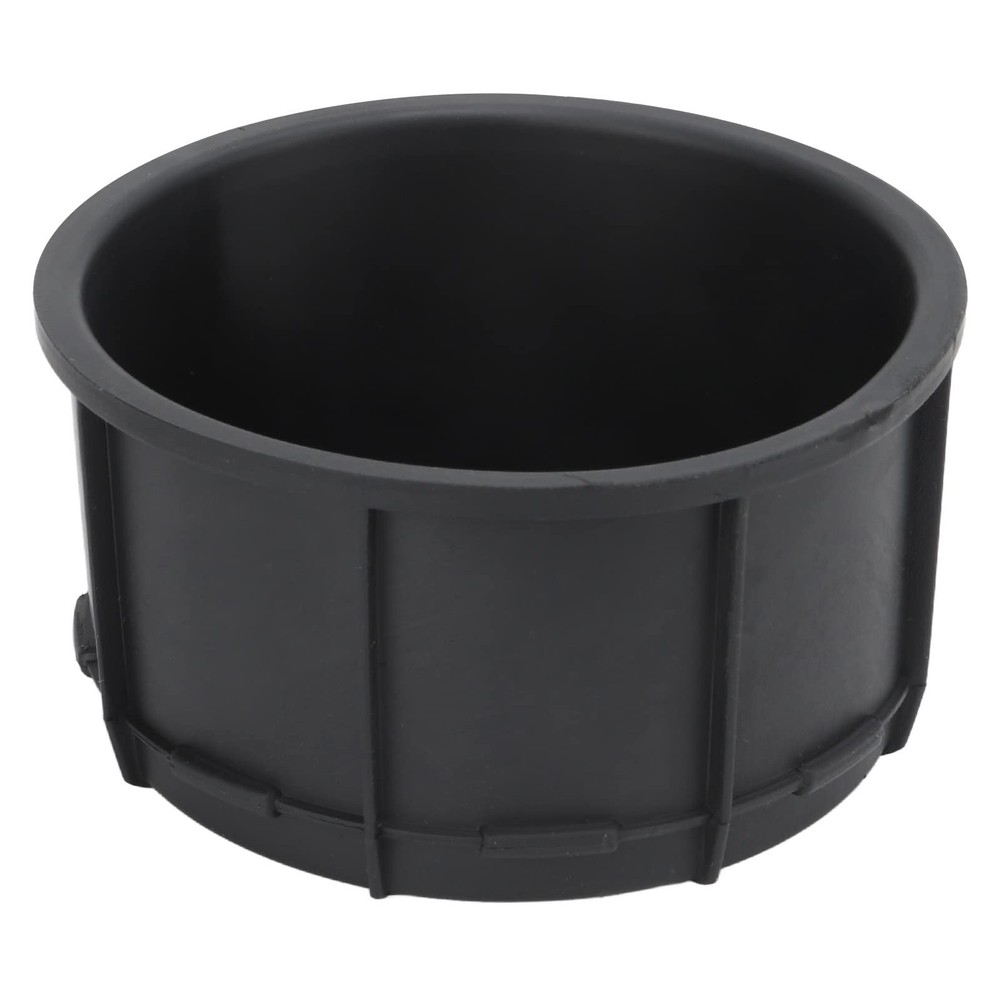Aramox 2Pcs Cup Holder Insert Liner, Black Center Console normal,