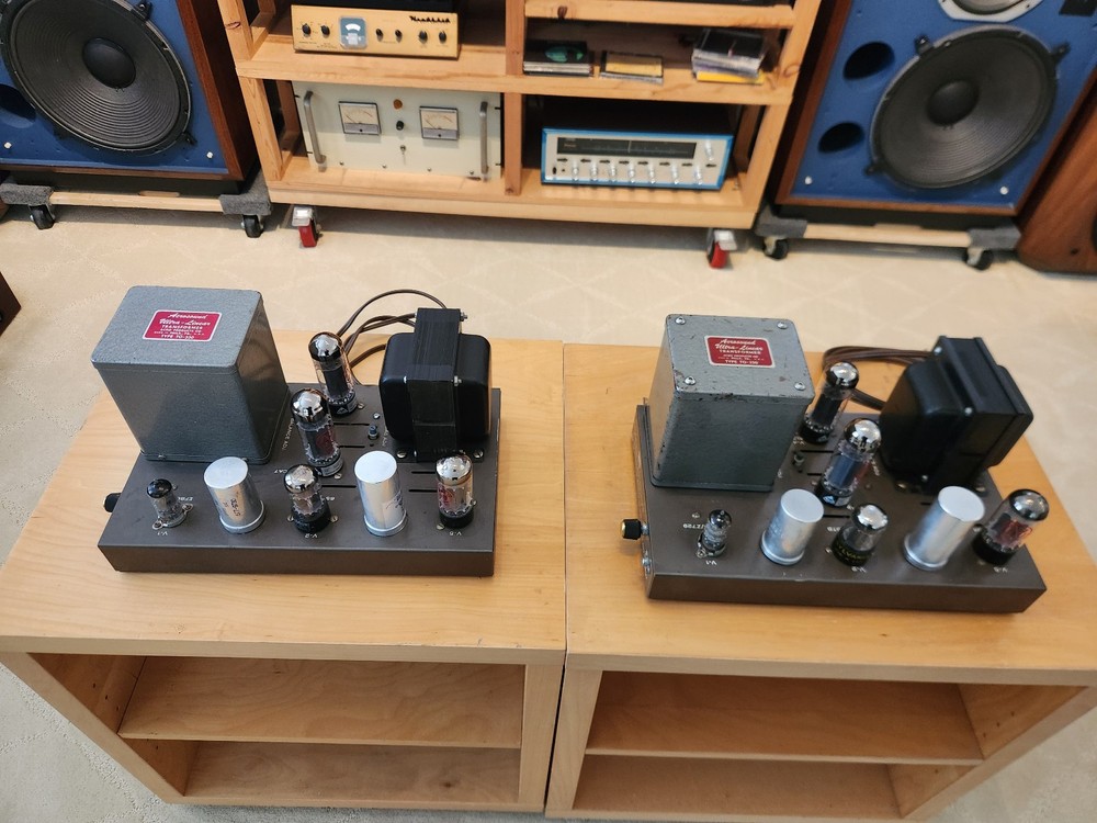 EICO HF-60 Monoblock Amplifiers