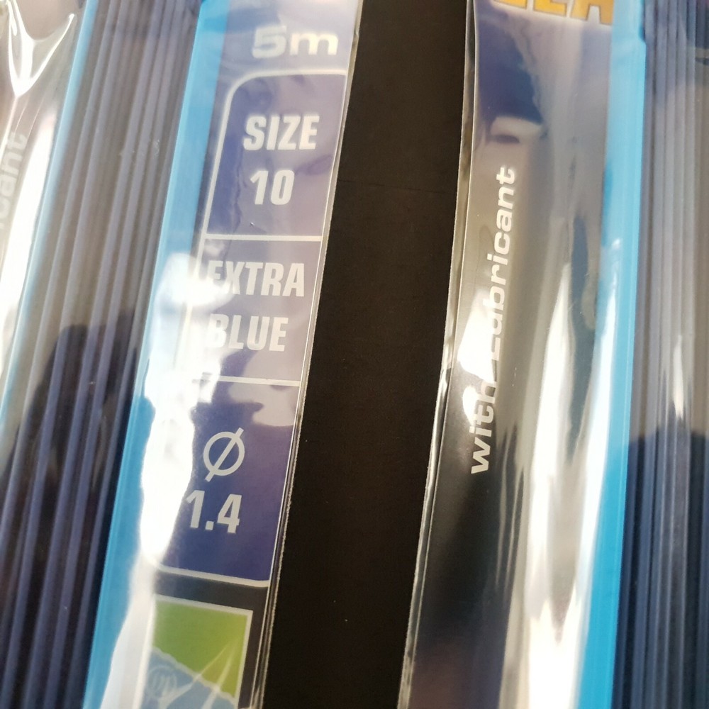 Preston Innovations Original Slip Elastic 5m Size 10 - Extra Blue - Pole Elastic