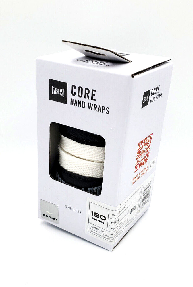 Everlast White Core Hand Wraps for Small Hands Junior/Womens