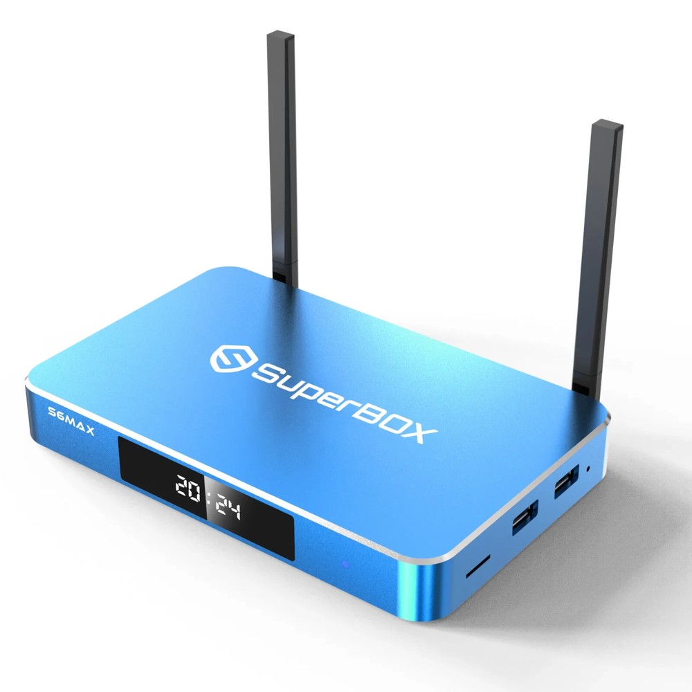 SuperBox S6 Max 24/7 Support Authorized Distributor Same Day Shipping