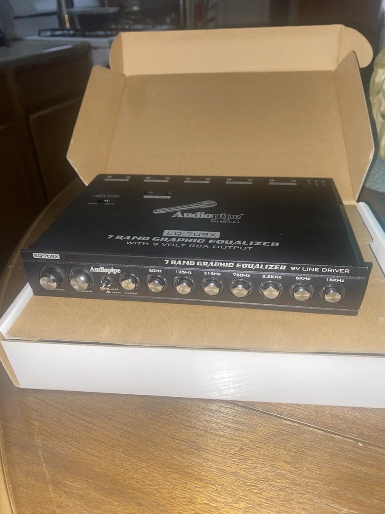 Audiopipe EQ909X 9 Band Graphic Equalizer