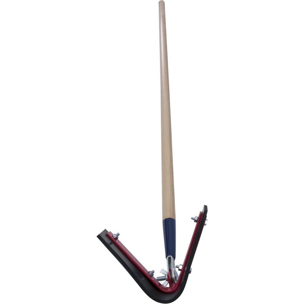 V-Shaped Crack Squeegees, Black Neoprene Blade Material, Both Push or Pull, RED7