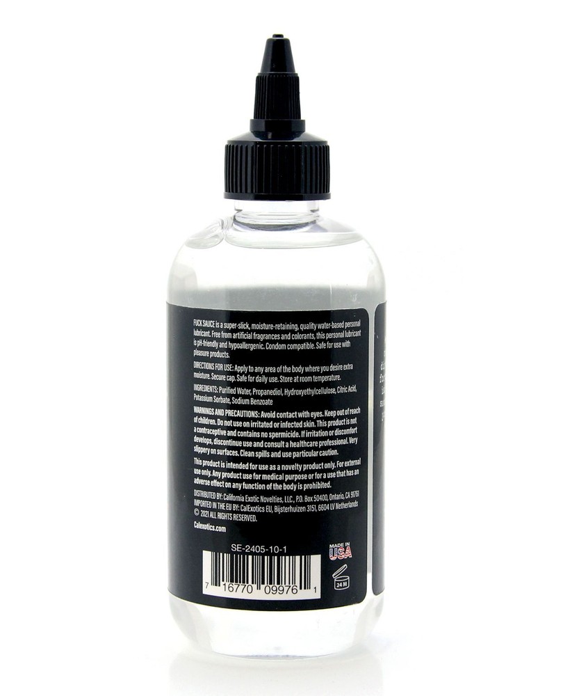 FuckSauce Water Based Personal Lubricant 8 oz