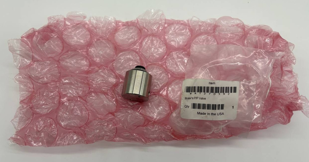 Waters Prime/Vent Valve WAT270965 — NEW