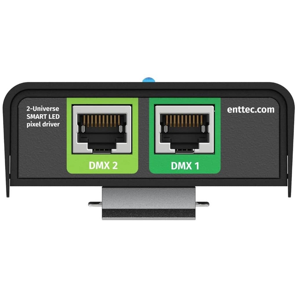 Enttec Din Pixie 73539, 2 Universe DMX LED Pixel Controller (Open Box)