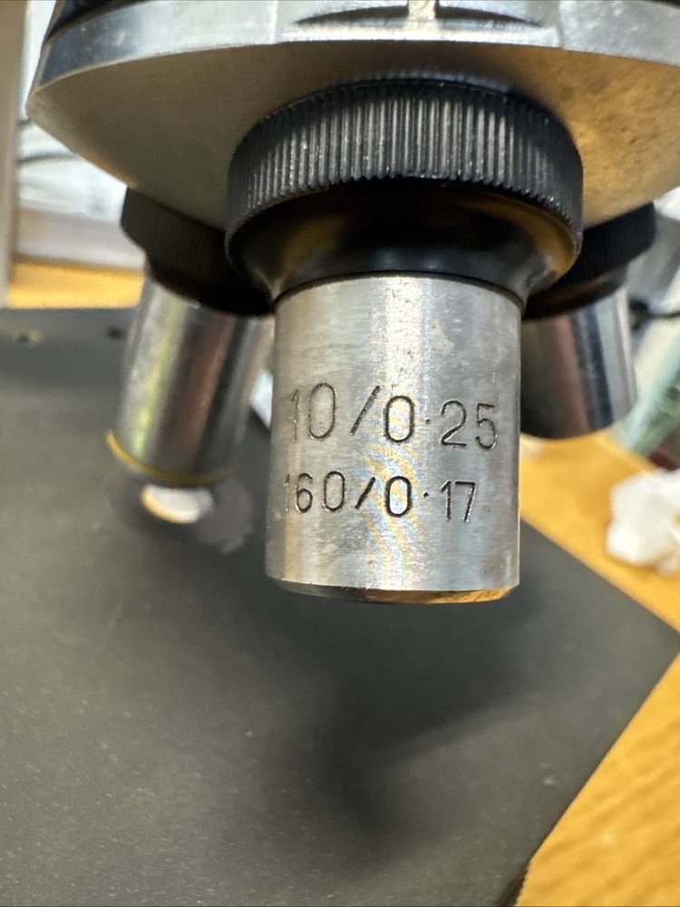 Vintage Tasco 600x Student Microscope