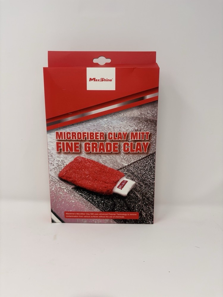 Maxshine Microfiber Clay Mitt Fine Grade Car Wash Mitt