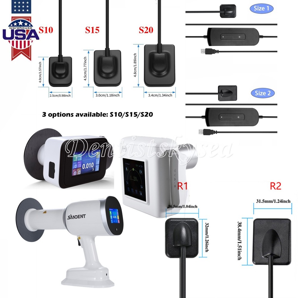 Dental X Mobile Unit System Ray Digital Machine High Frequency No Shield/Sensor
